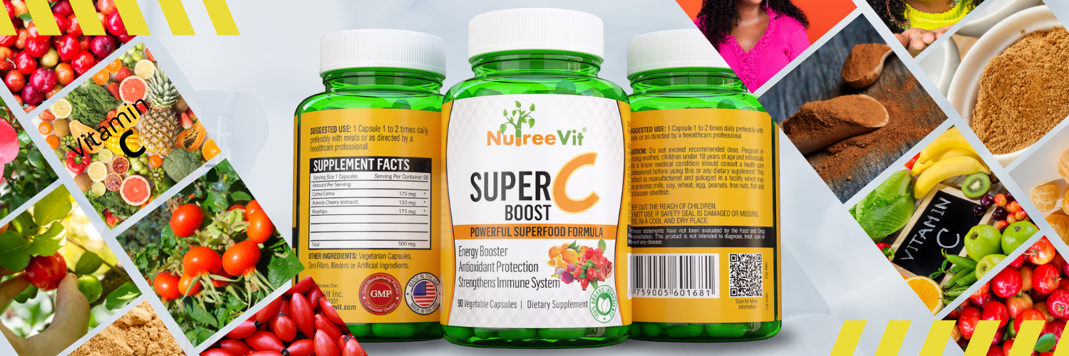 "Unlocking the Power of Vitamin C: The Ultimate Benefits of Combining Camu Camu, Acerola Cherry, and Rose Hips for Enhanced Health and Wellness"