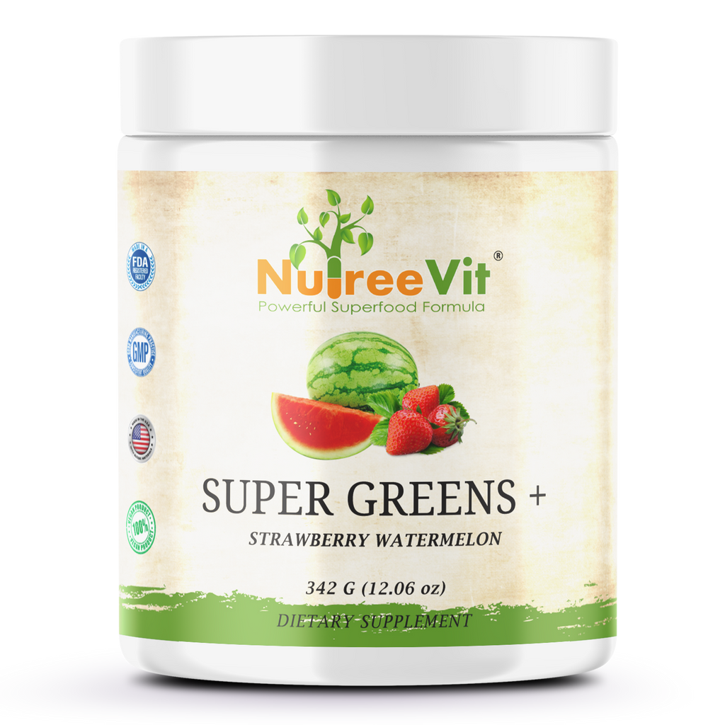 Super Greens + Strawberry Watermelon