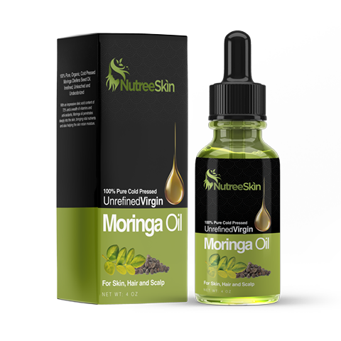 Organic Cold Pressed Moringa Oleifera Seed Oil